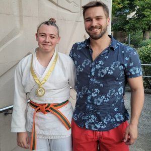 Küchencup 2023, Nele mit Medaille